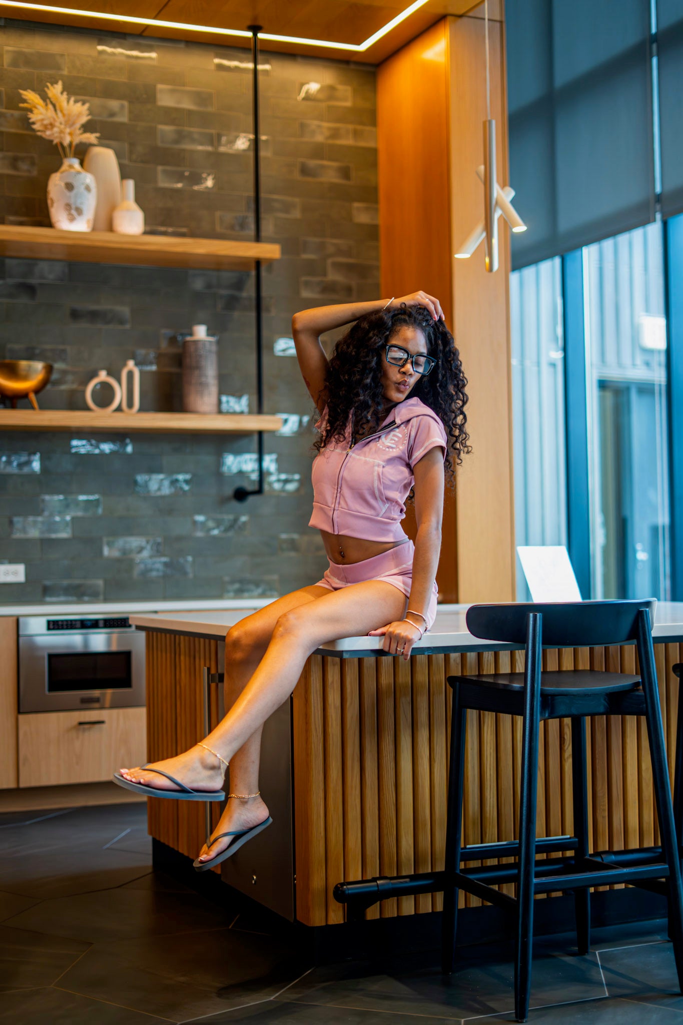 Women’s 2 piece set pink